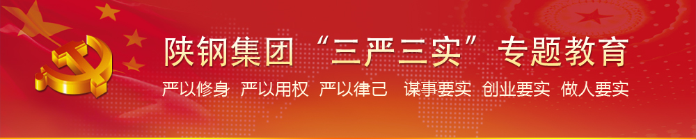 陜鋼集團“三嚴三實”專題教育