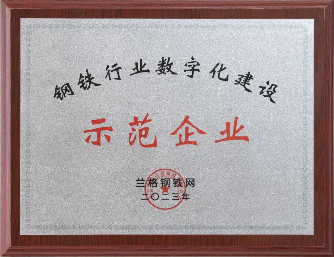 陜鋼集團榮獲“行業(yè)領(lǐng)軍品牌”和“數(shù)字化建設(shè)示范企業(yè)”稱號